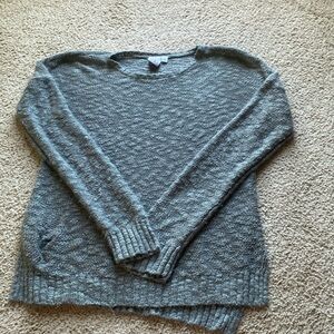 grey sweater